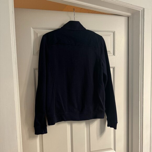 Vineyard Vines Navy Three-Quarter Zip - Picture 4 of 4